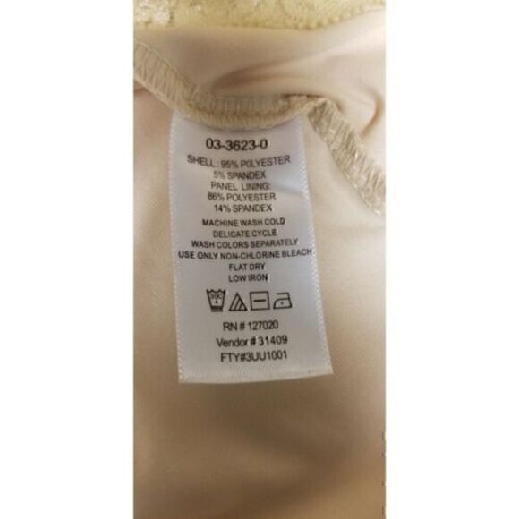 Shape Benefits by Chadwicks  3/4 Sleeve V-Neck Multicolor Floral Wrap Dress 6P - Picture 7 of 8